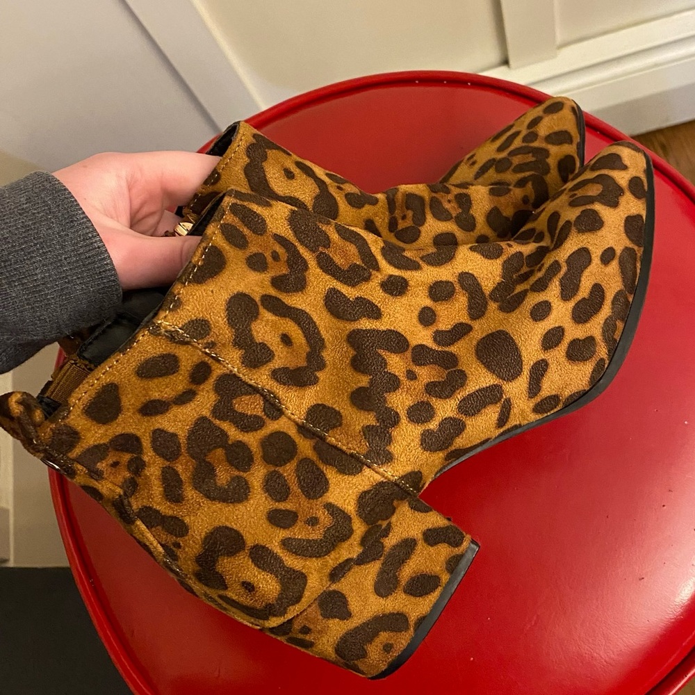 CHEETAH BOOTIES